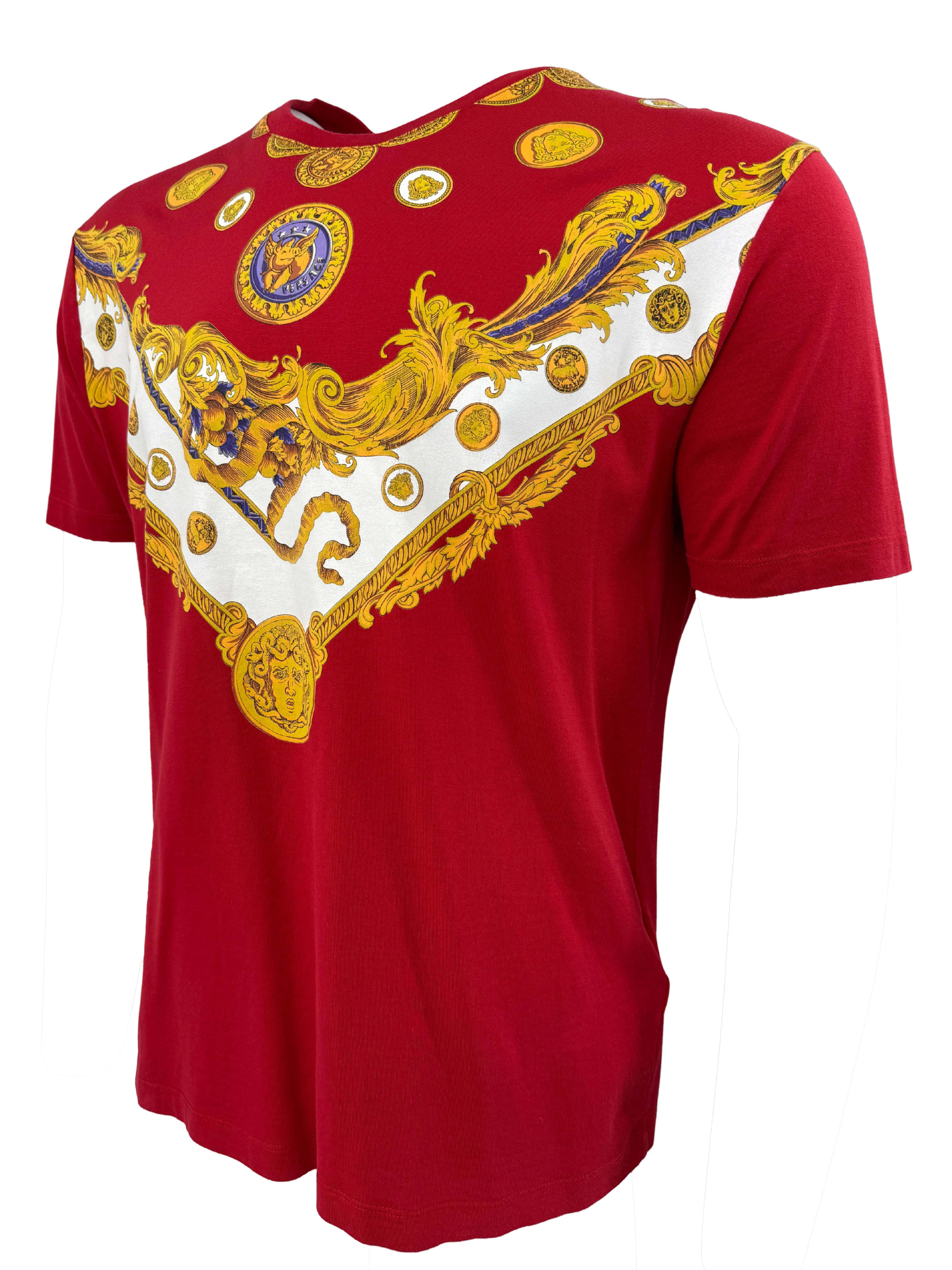 Versace Medusa T-shirt - Red