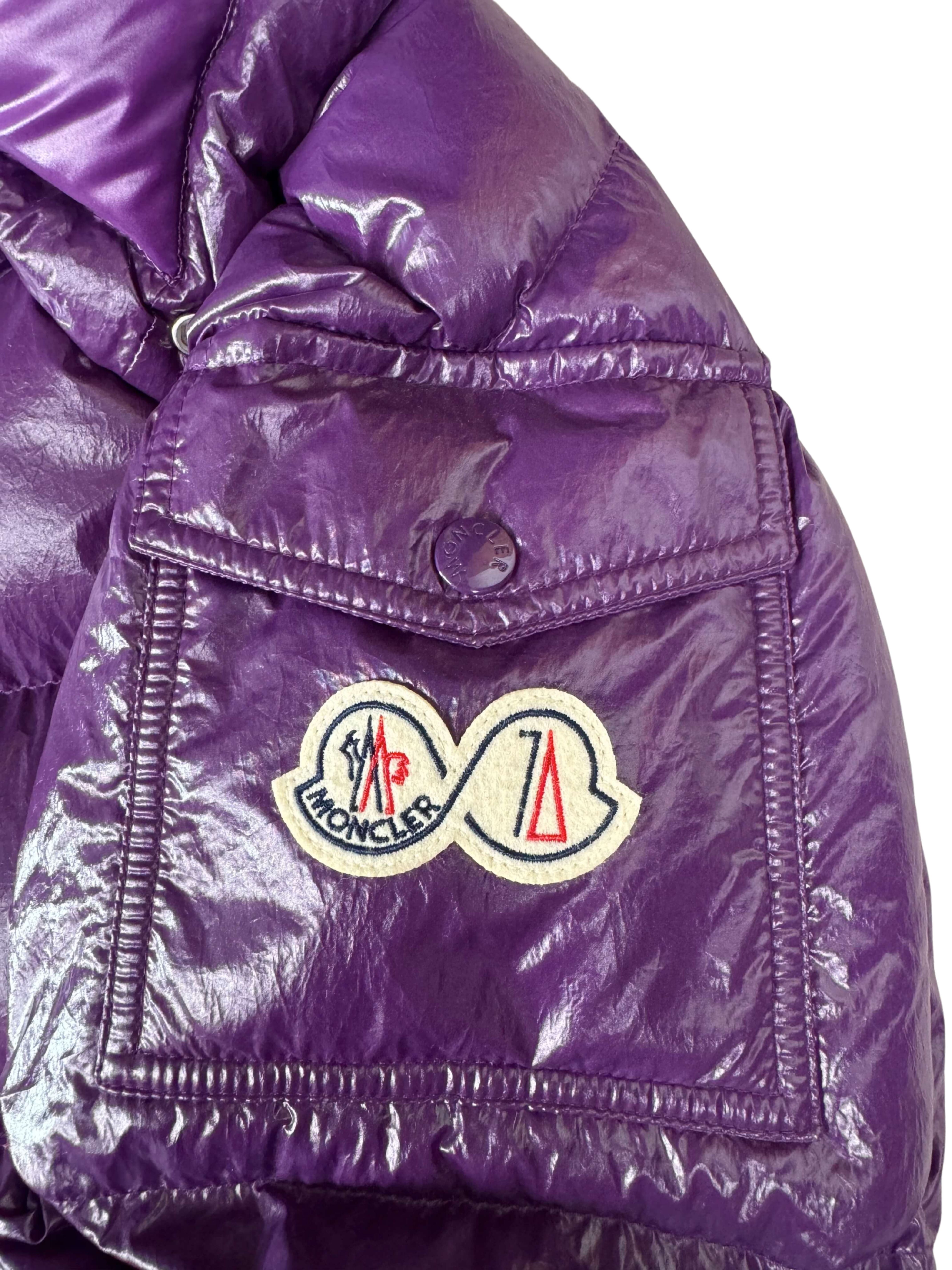 Moncler Maya Down Coat - Purple (Unused)