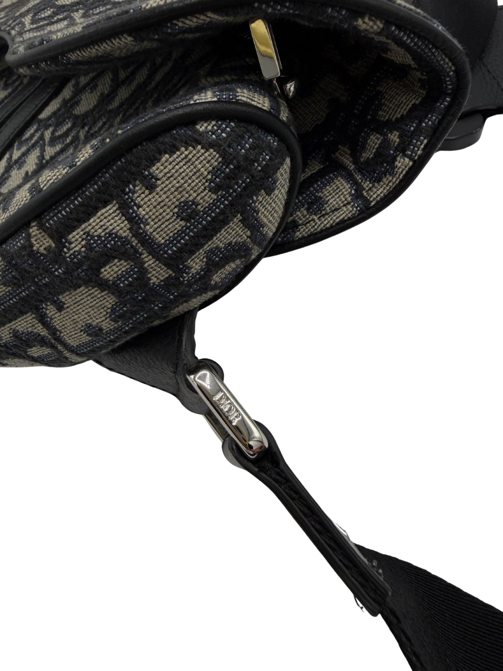 Dior Oblique Saddle Messenger Bag - Beige Dior