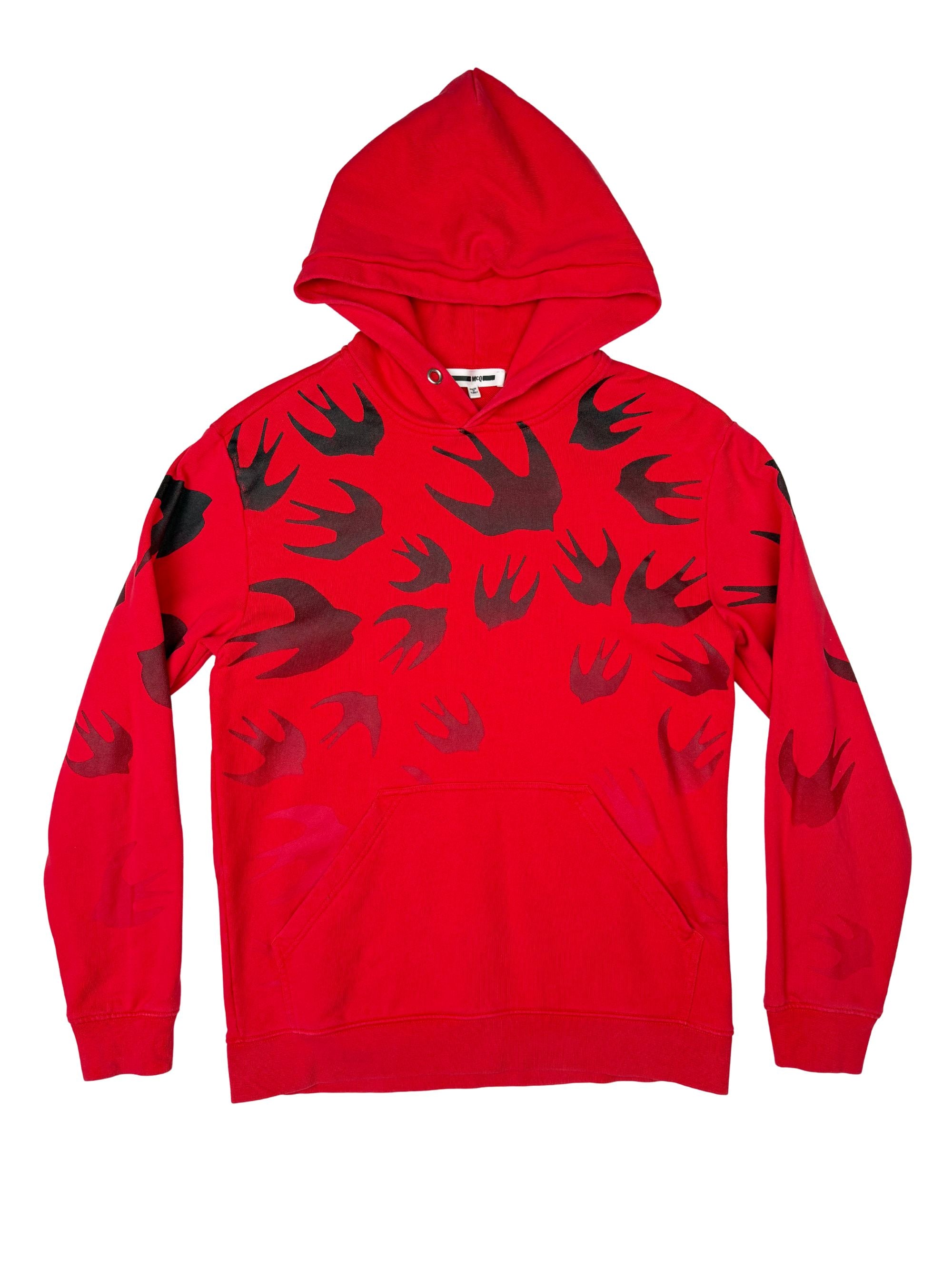 Alexander Mcqueen Swallows Hoodie Alexander McQueen