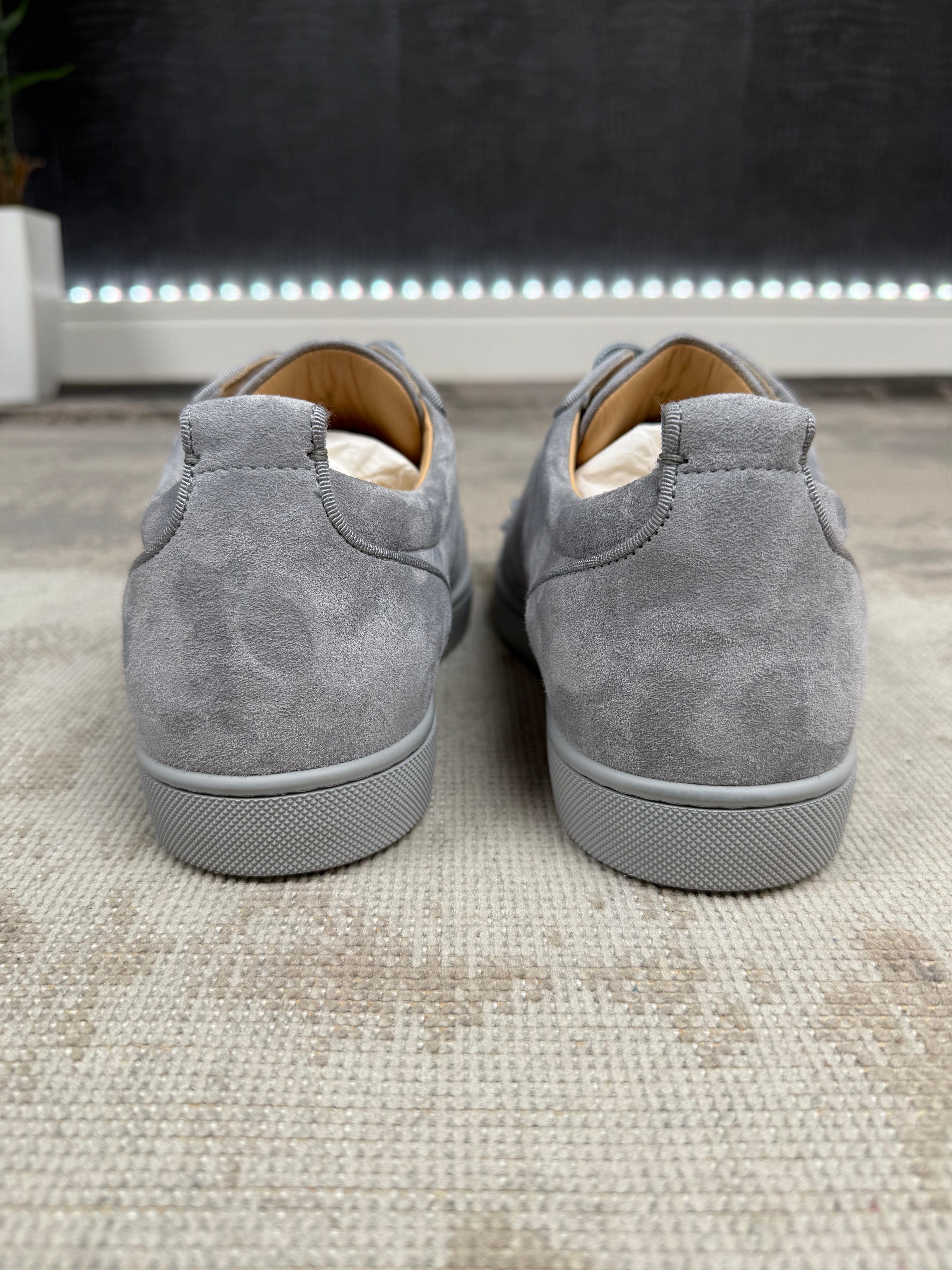 Christian Louboutin Junior Spike Trainers - Grey Christian Louboutin