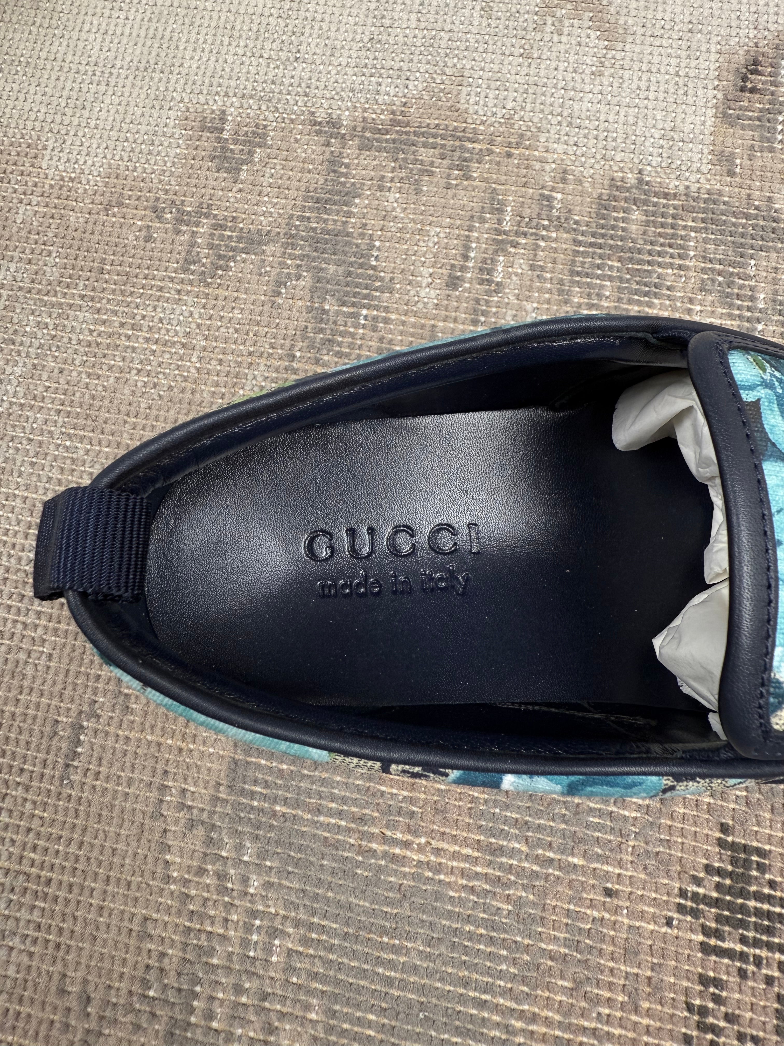 Gucci Supreme GG Canvas Bloom Print - Blue (Unused) Gucci