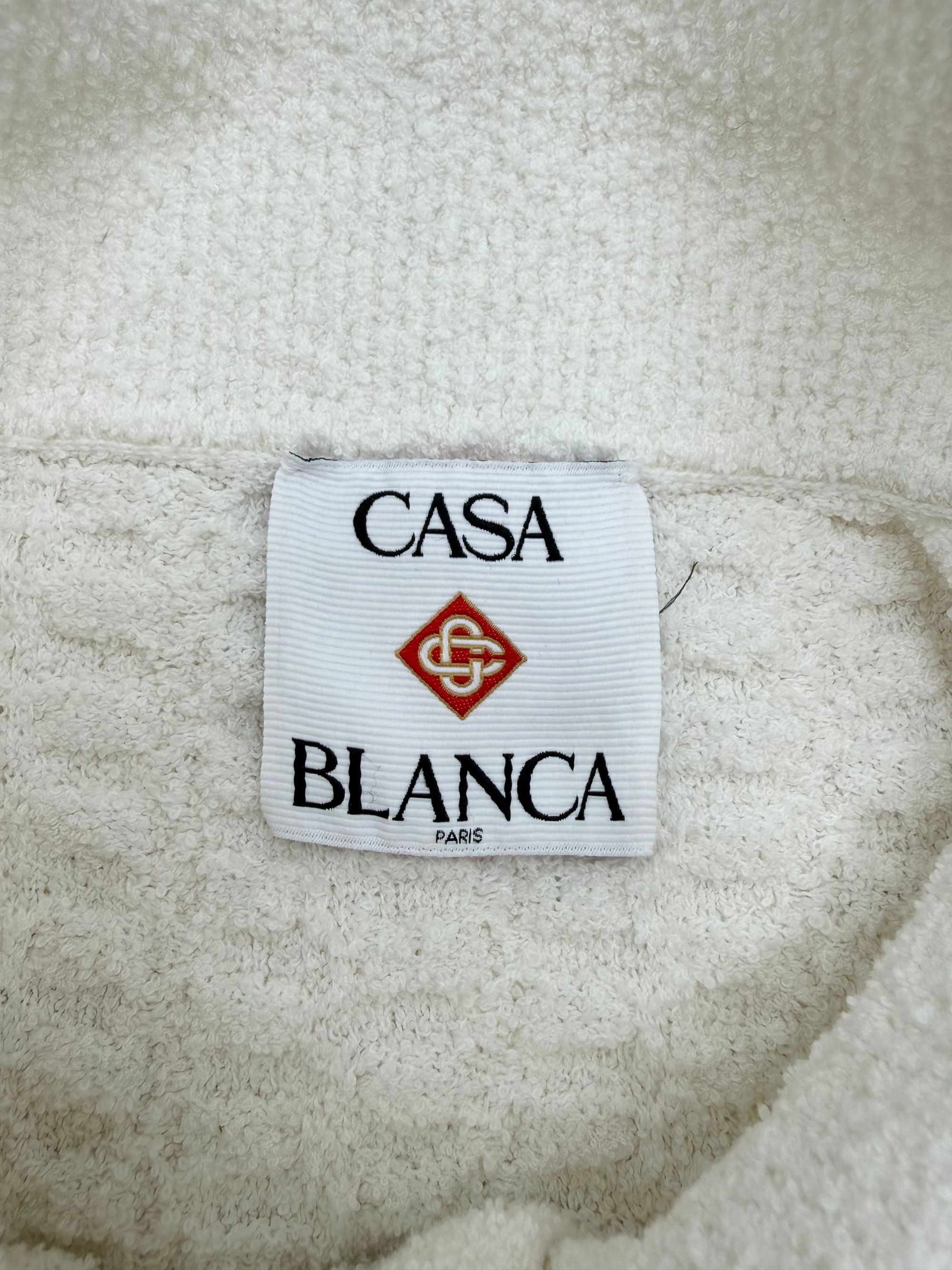 Casablanca Tennis Boucle Polo Shirt Casablanca
