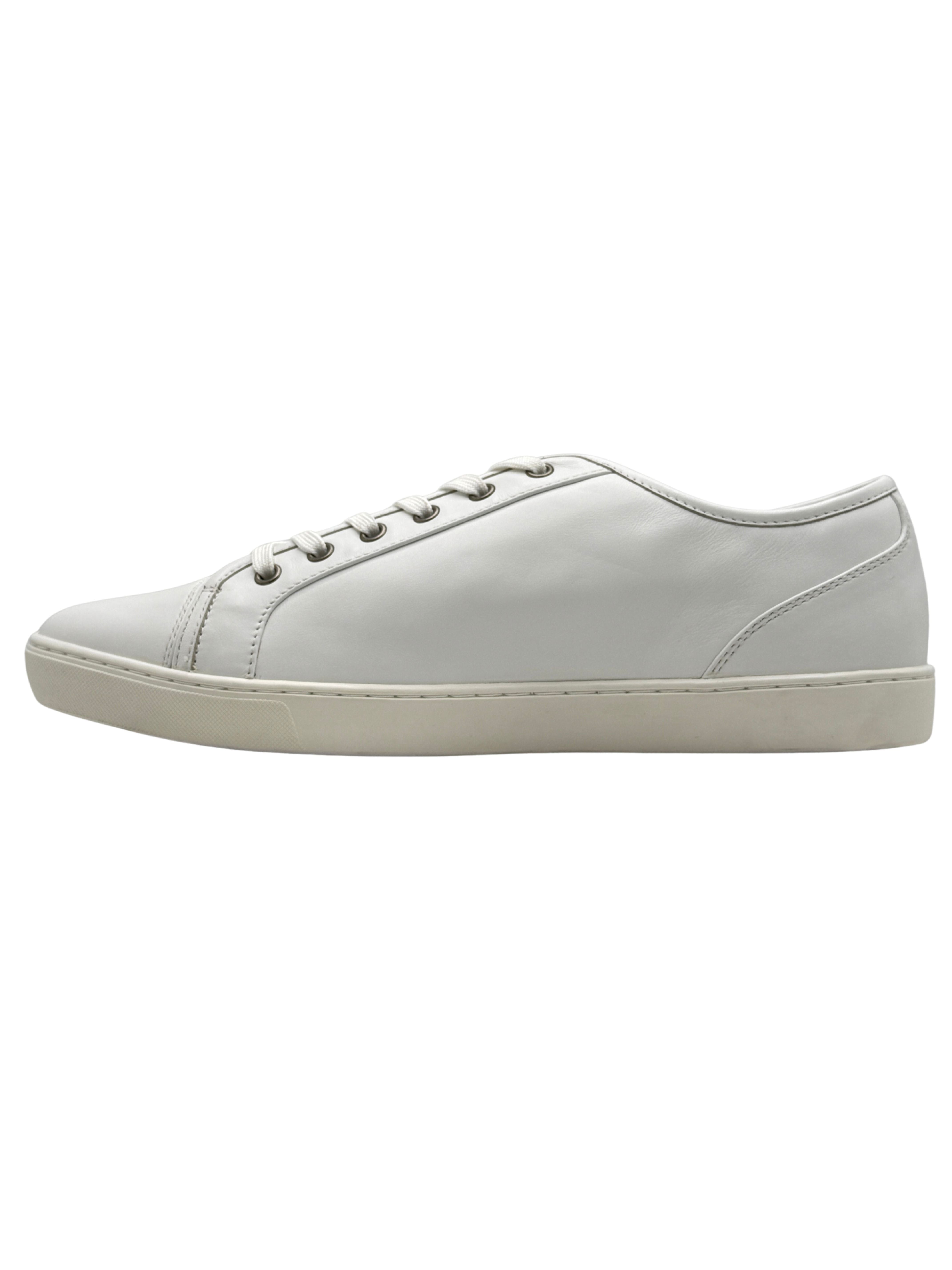 Dolce & Gabbana Plaque Logo Trainers - White