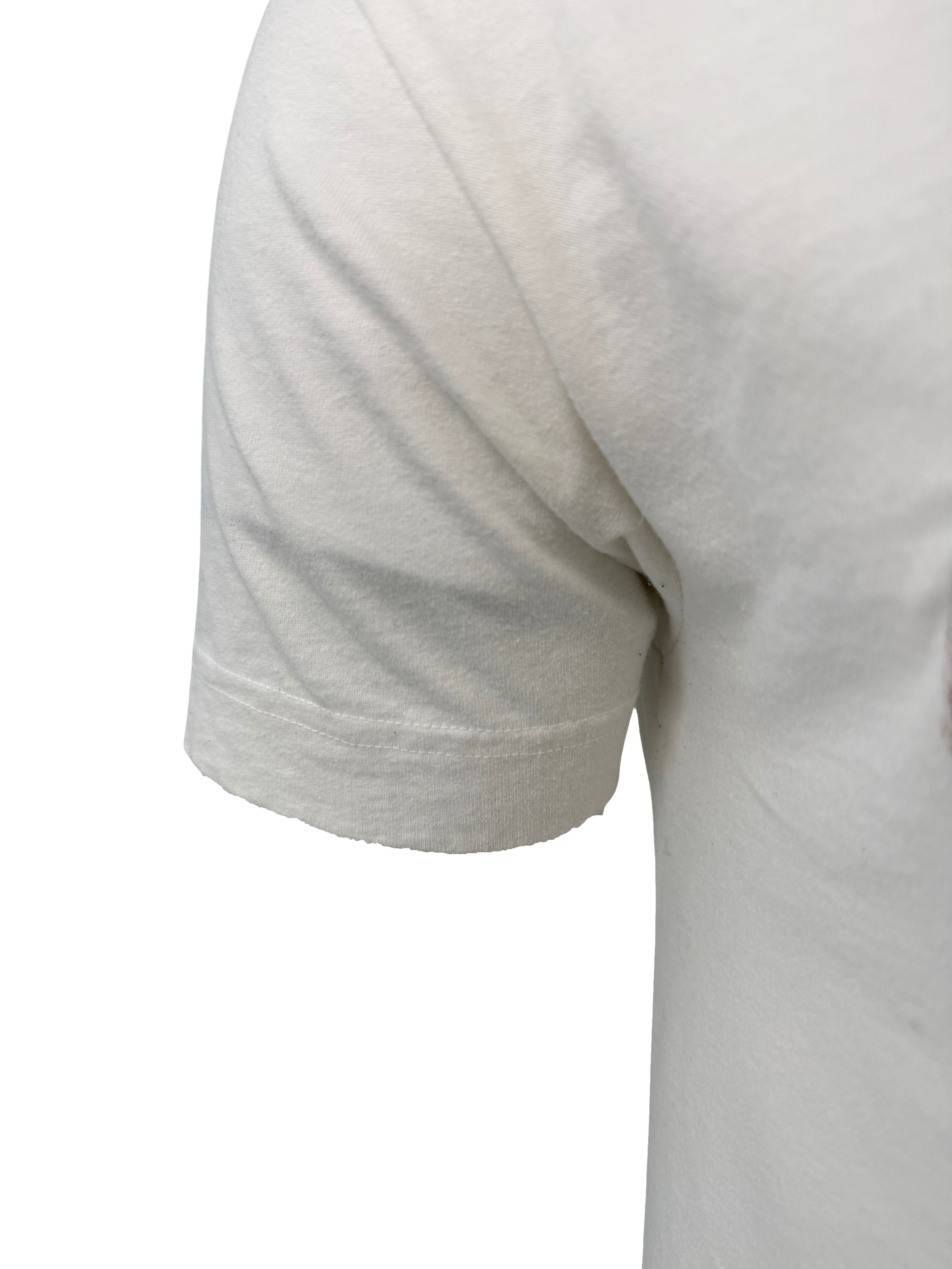 Palm Angels Kill The Bear T-Shirt - White Palm Angels