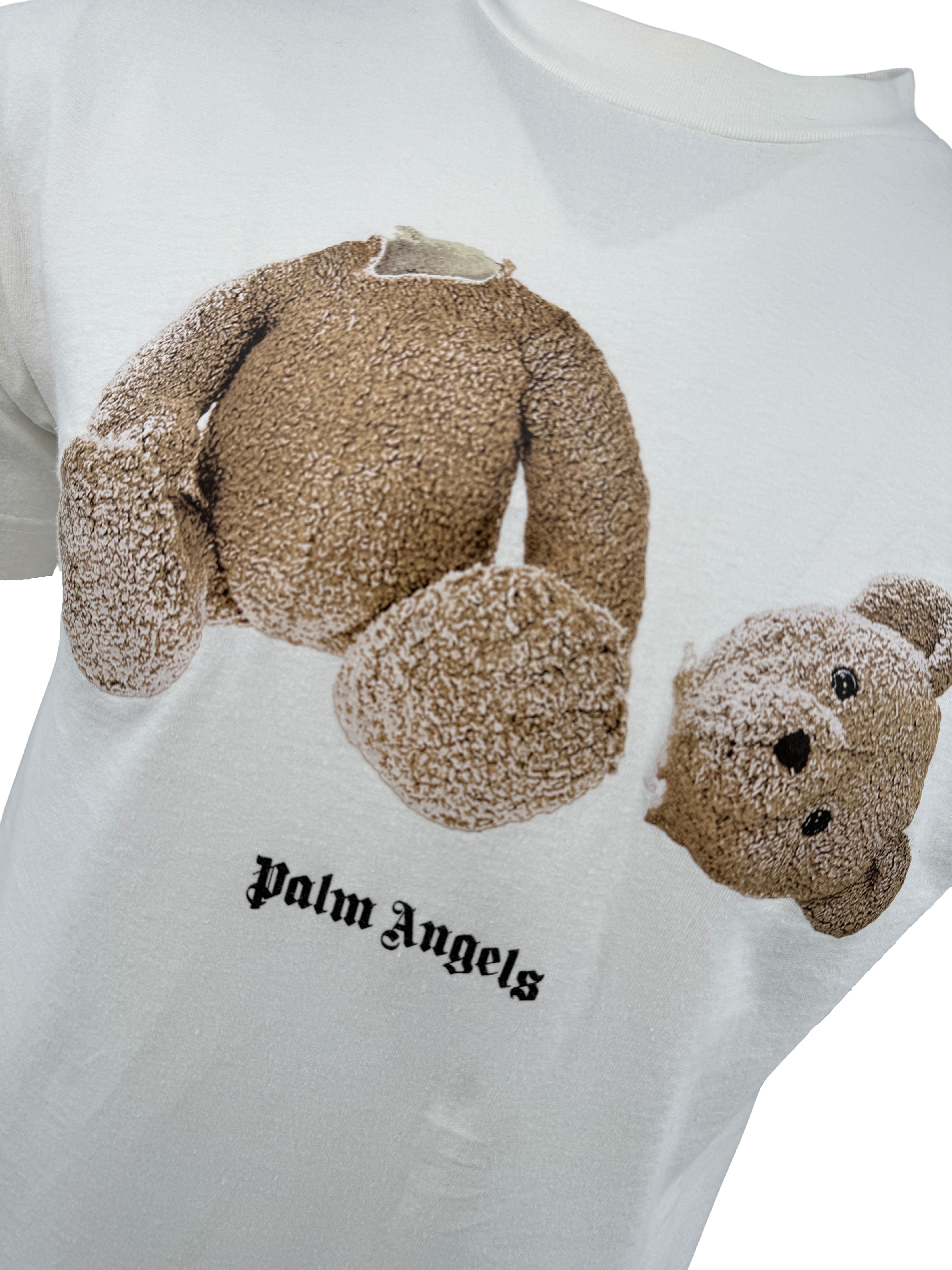 Palm Angels Kill The Bear T-Shirt - White Palm Angels
