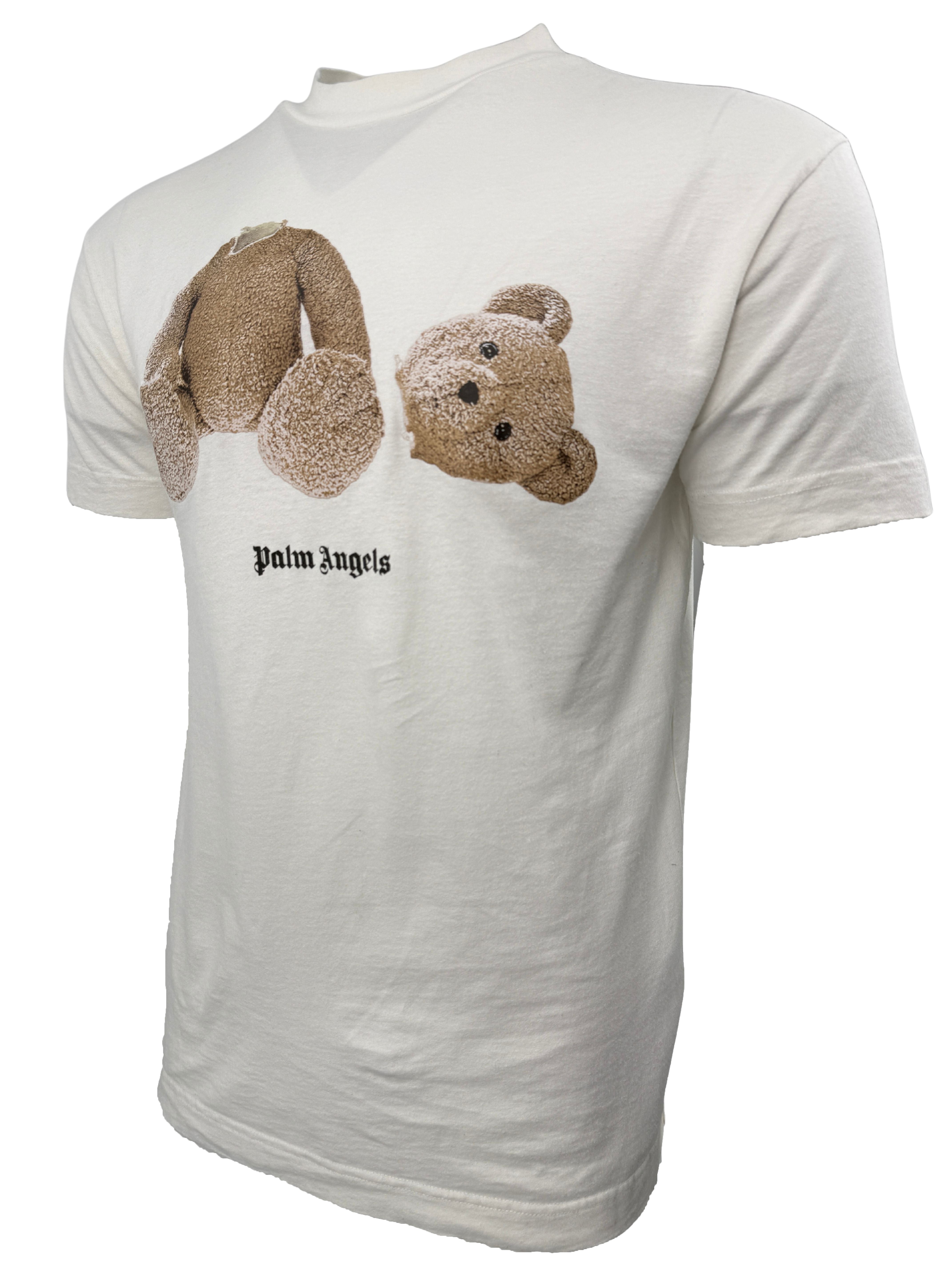 Palm Angels Kill The Bear T-Shirt - White Palm Angels