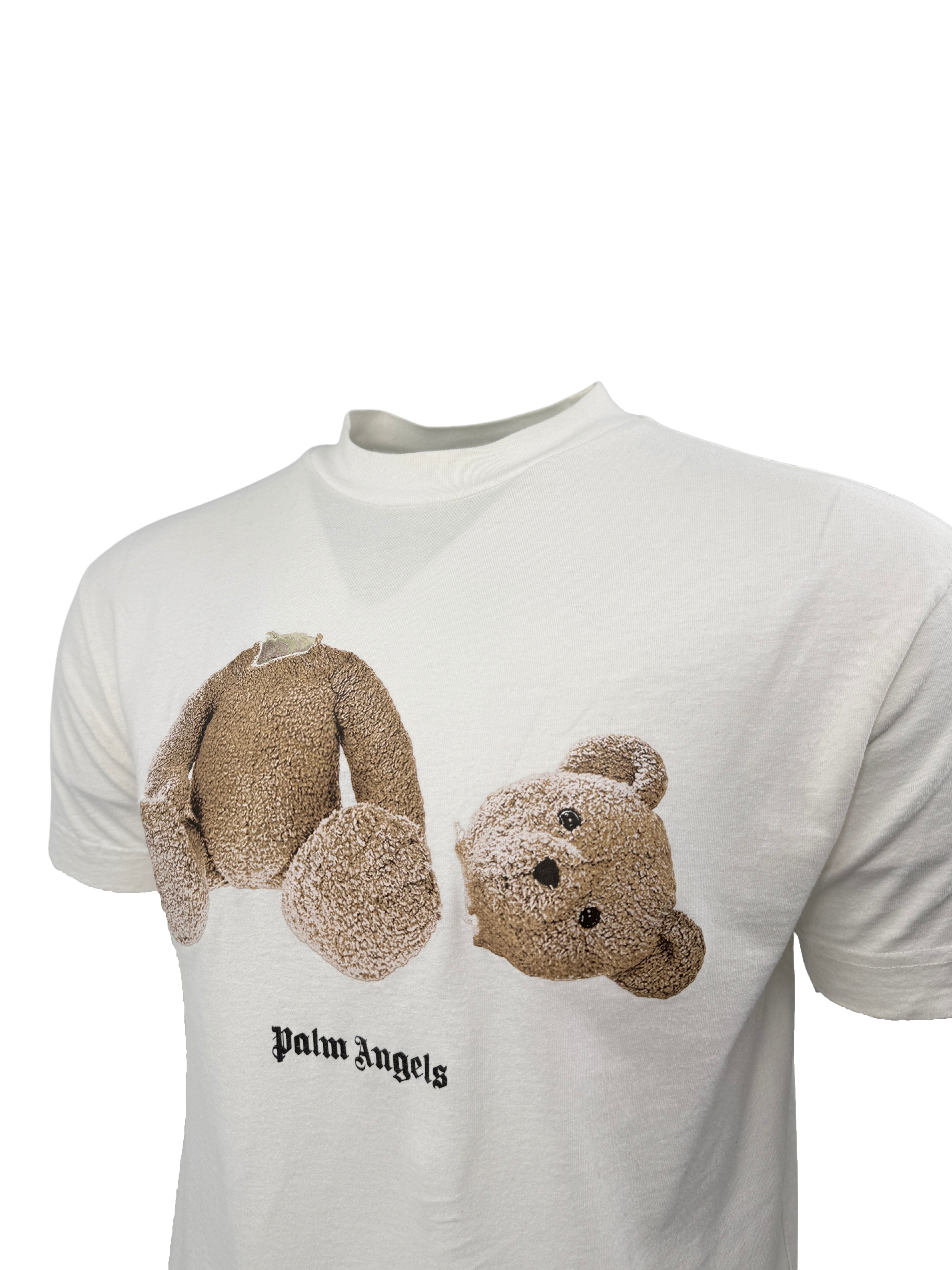 Palm Angels Kill The Bear T-Shirt - White Palm Angels