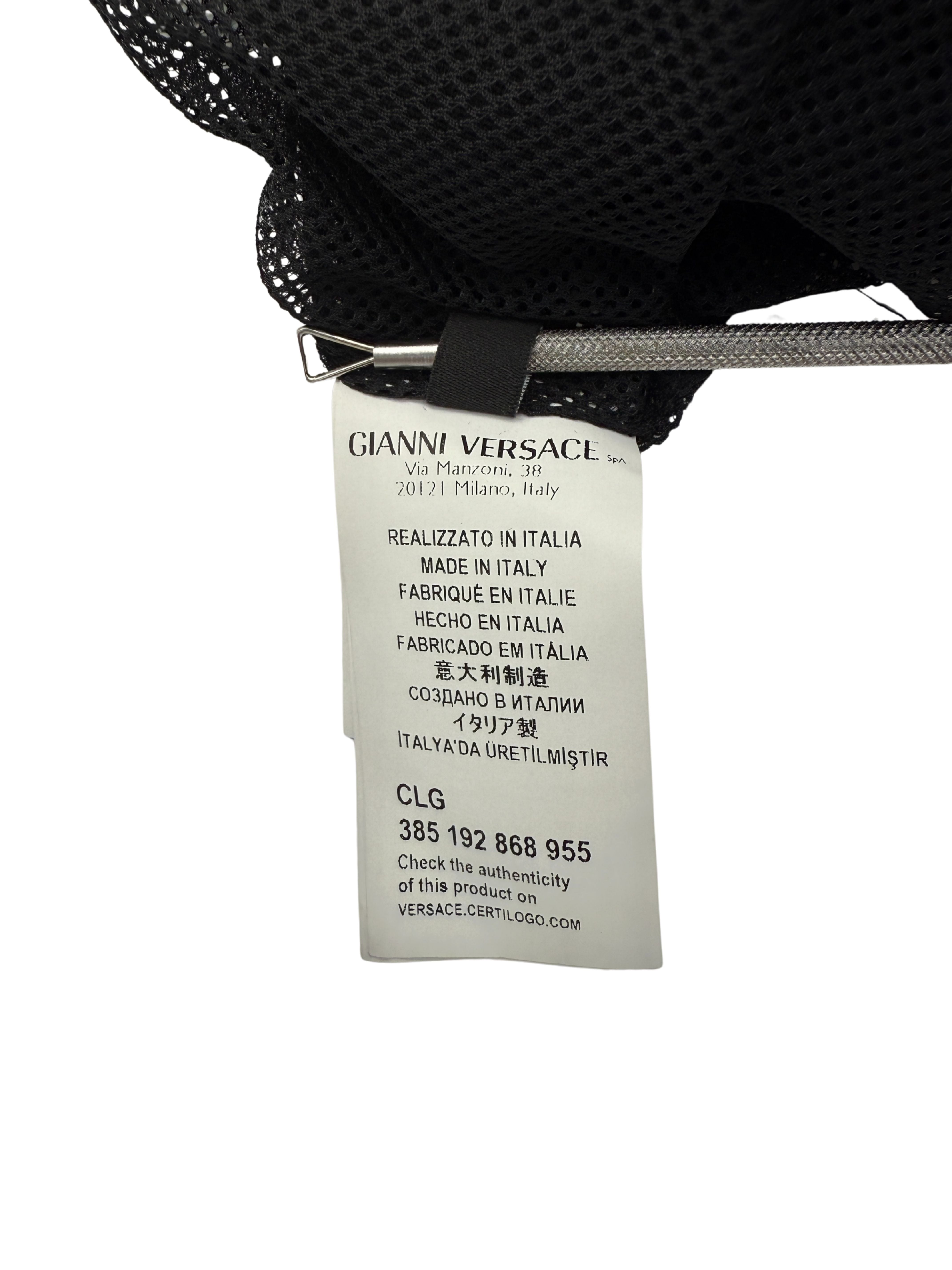 Versace Versus Leather Jacket - Black (Unused) Versace