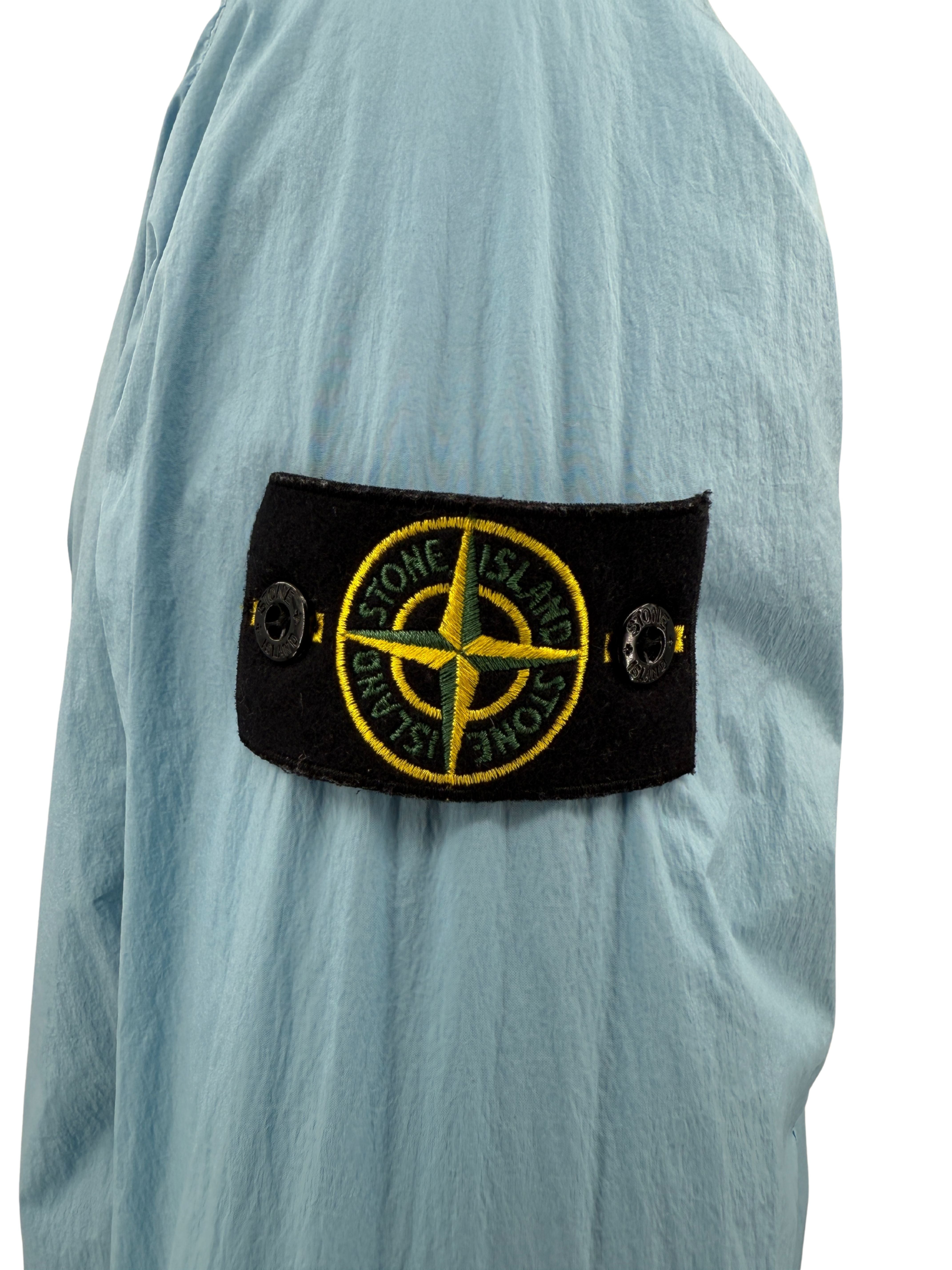 Stone Island Garment Dyed Crinkle Reps Jacket - Blue Stone Island