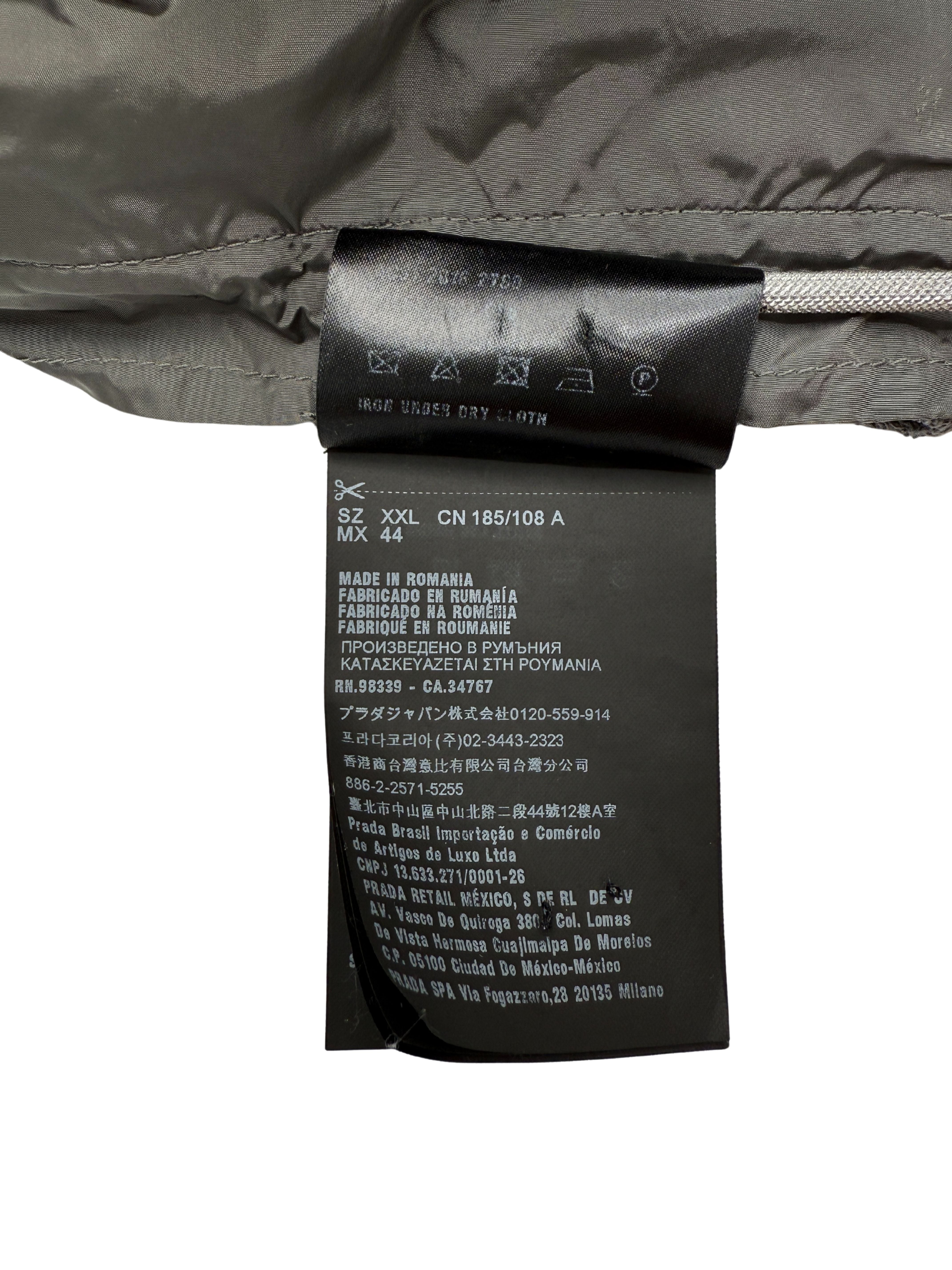 Prada Windbreaker Gilet - Grey Prada