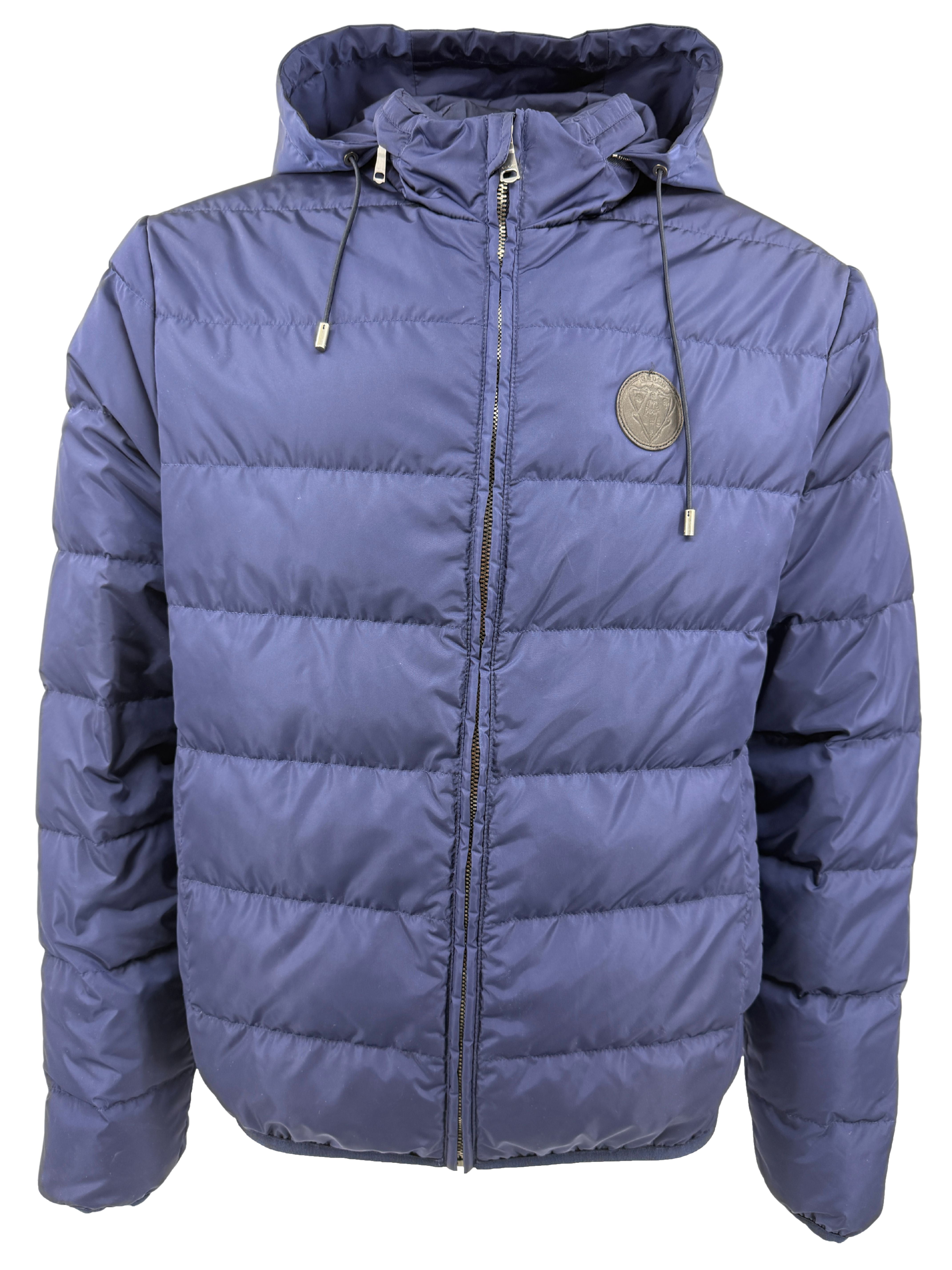 Gucci GG Interior Down Jacket - Navy