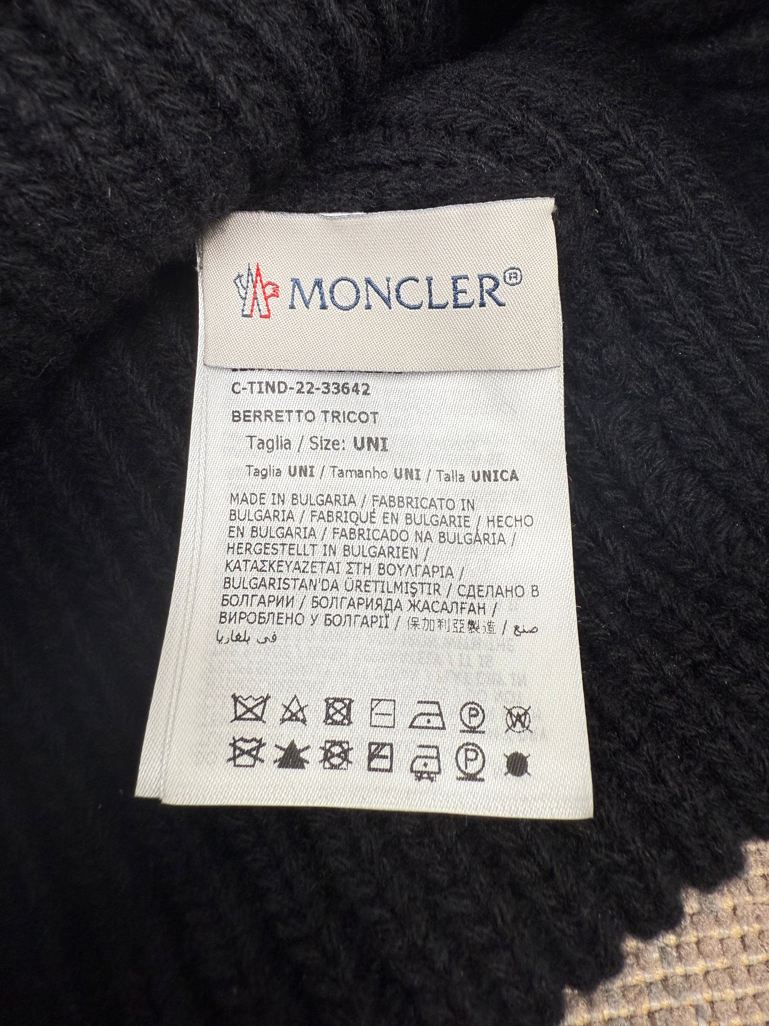 Moncler Black Badge Beanie - Black Moncler
