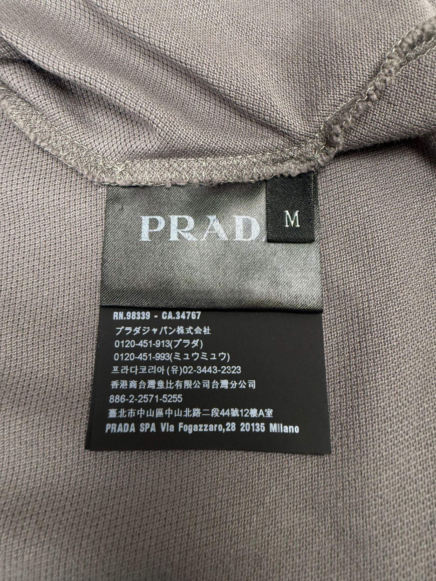 Prada Sport Polo - Grey Prada