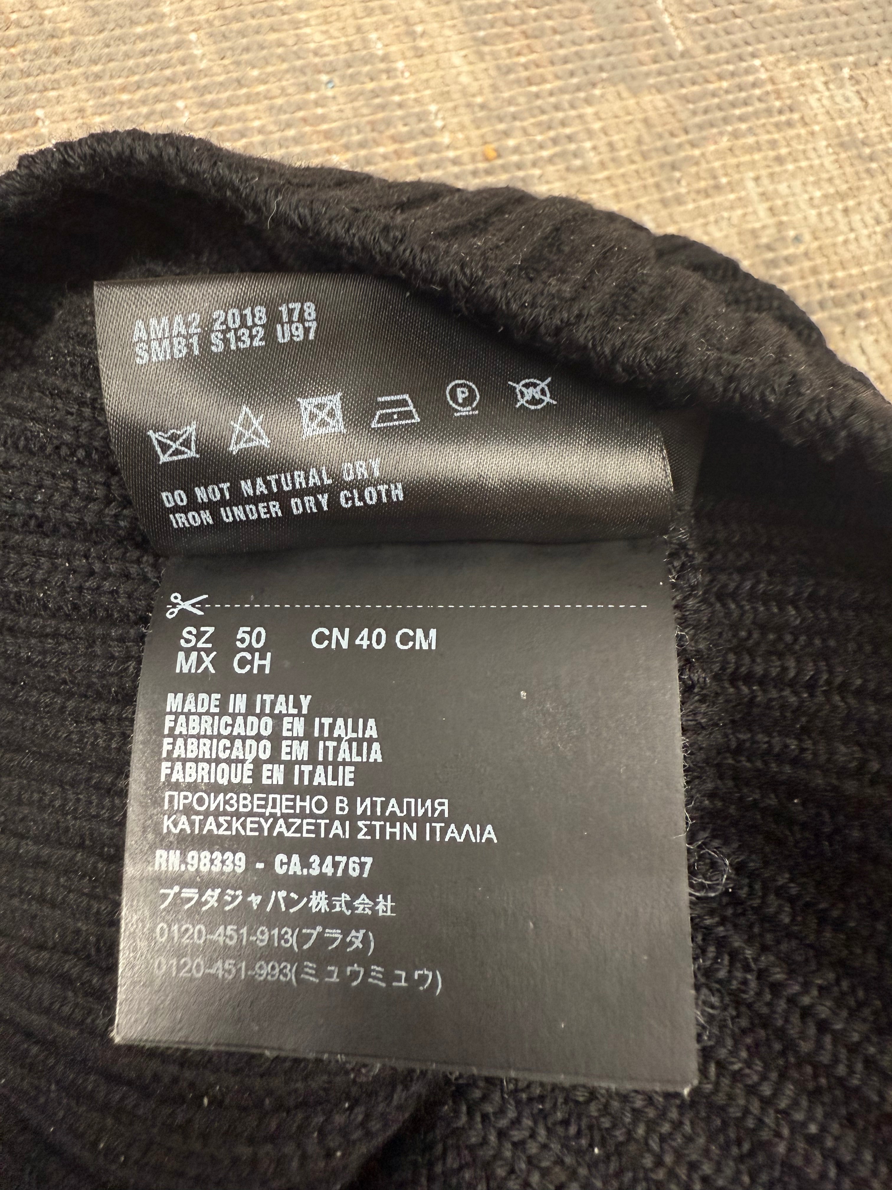 Prada Sport Beanie - Black Prada