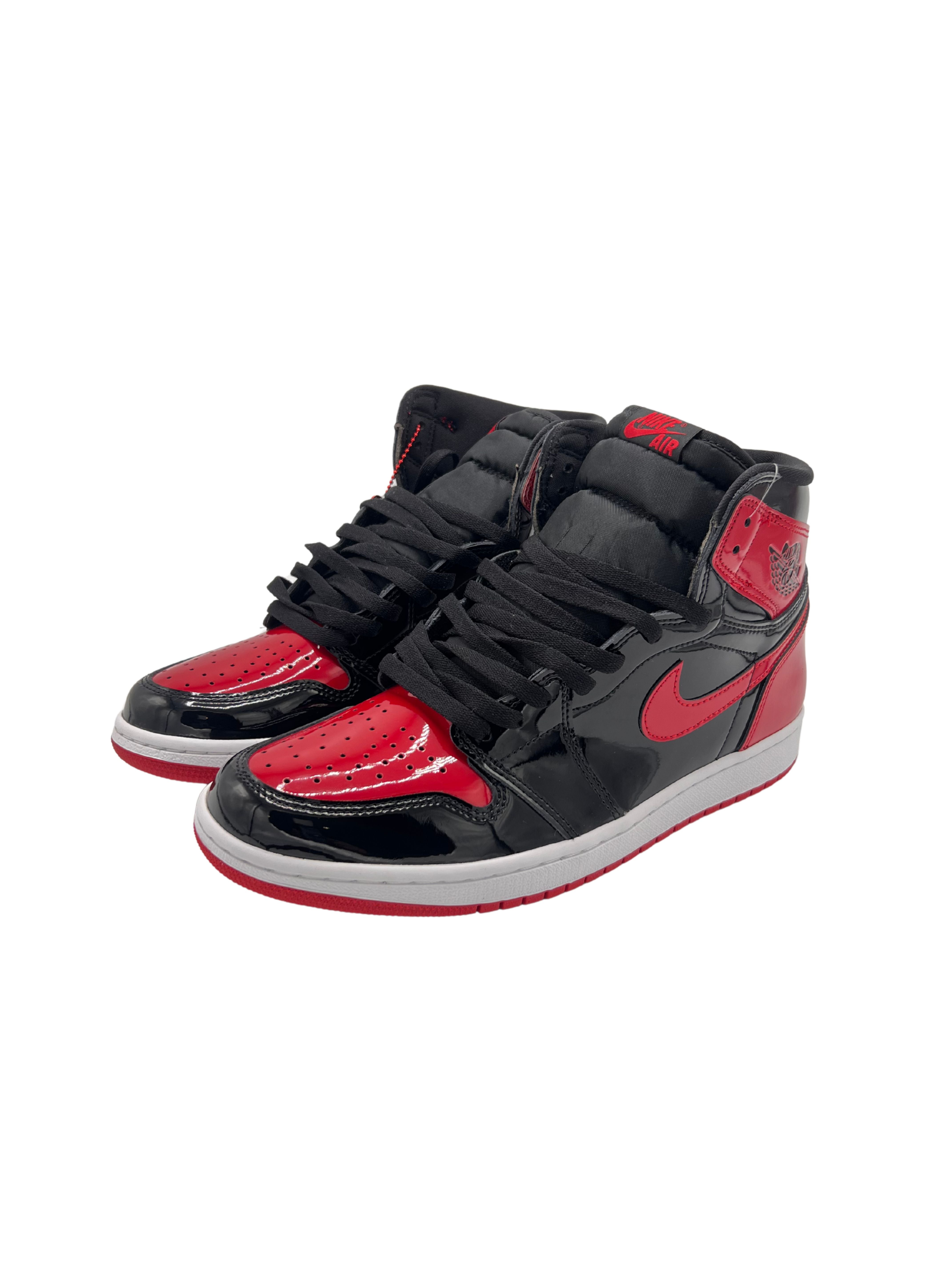 Nike Jordan 1 Retro High OG Patent Bred (Unused) Nike
