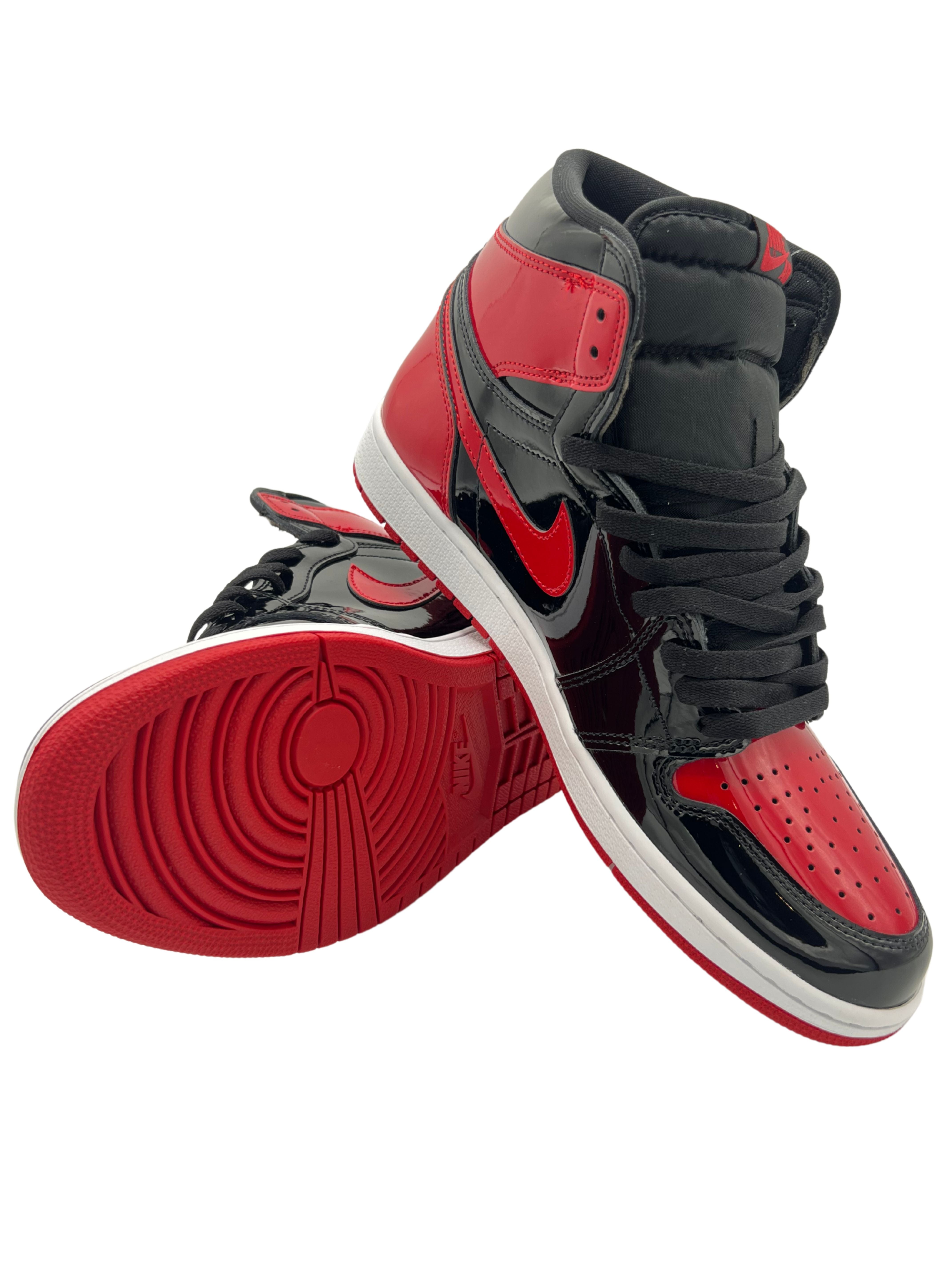 Nike Jordan 1 Retro High OG Patent Bred (Unused) Nike