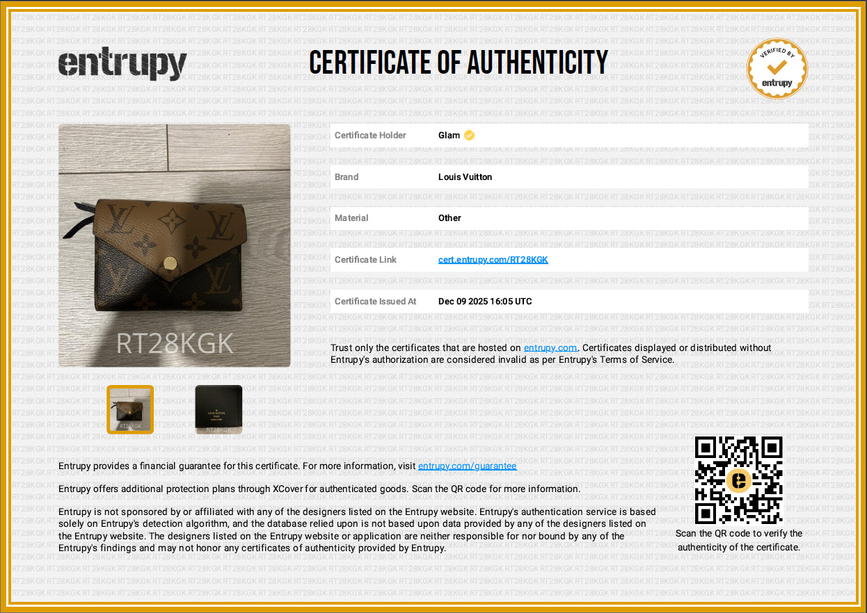 Louis Vuitton Victorine Wallet - Brown (Unused) Louis Vuitton